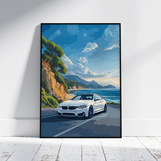 BMW M4 Poster - Fans Favourites