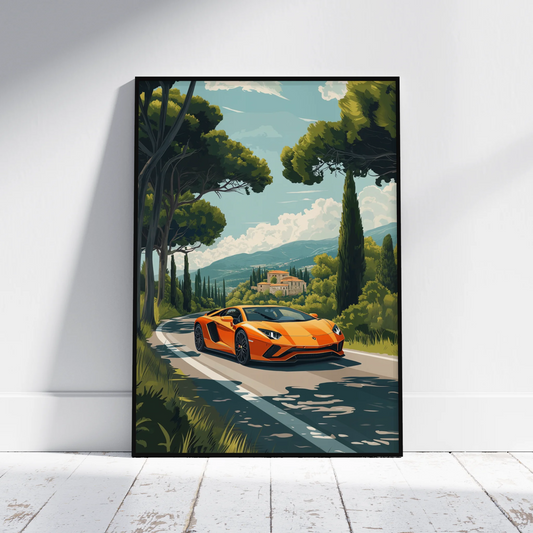 Lamborghini Aventador Poster - Fans Favourites