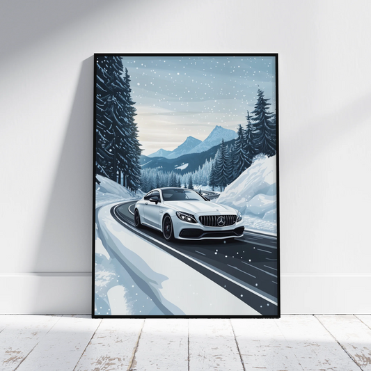 Mercedes AMG C63 Poster - Fans Favourites