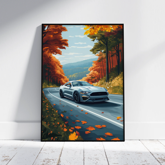 Ford Mustang GT Poster - Fans Favourites