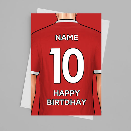 Accrington Personalised Card Poster - Fans Favourites