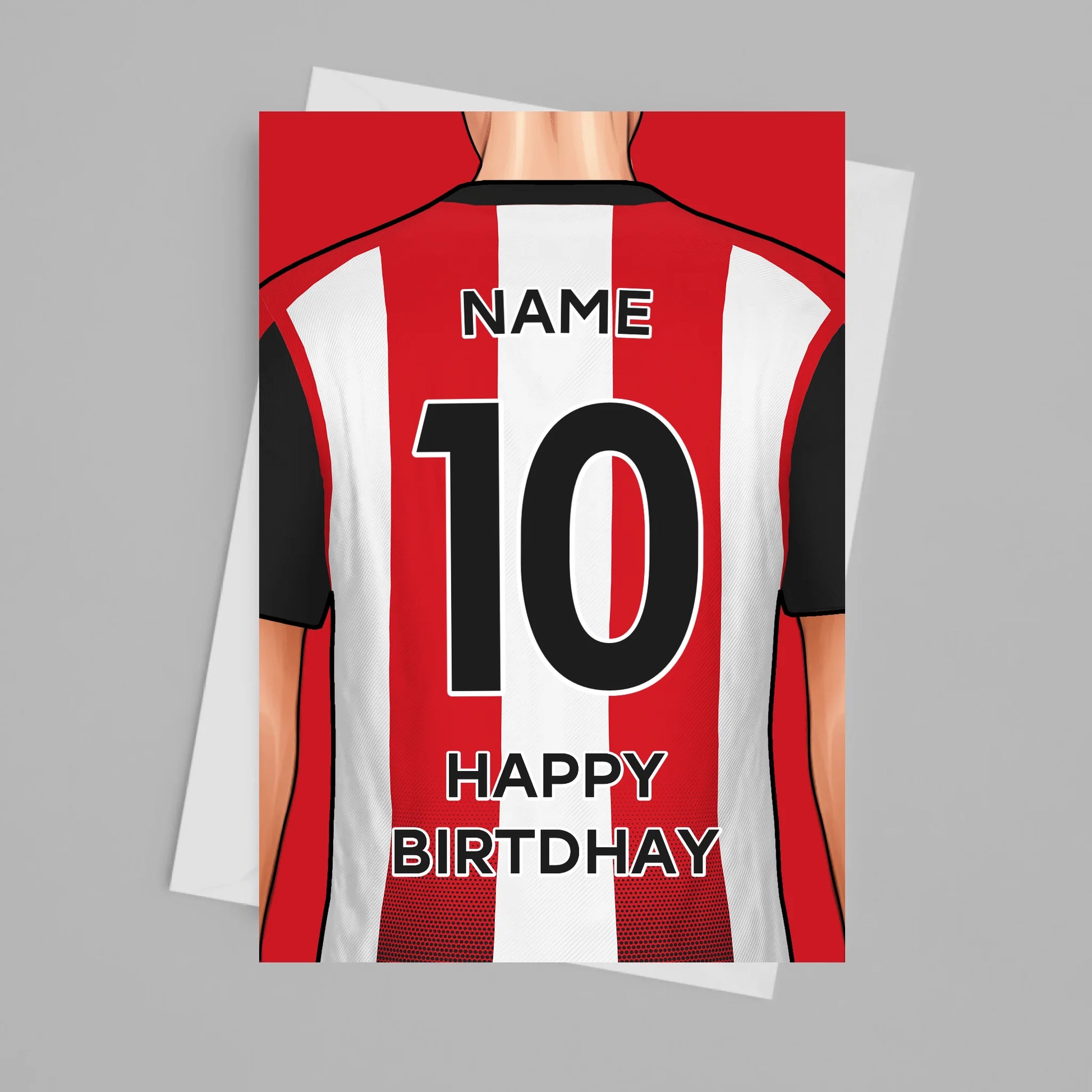 Brentford Personalised Card Poster - Fans Favourites