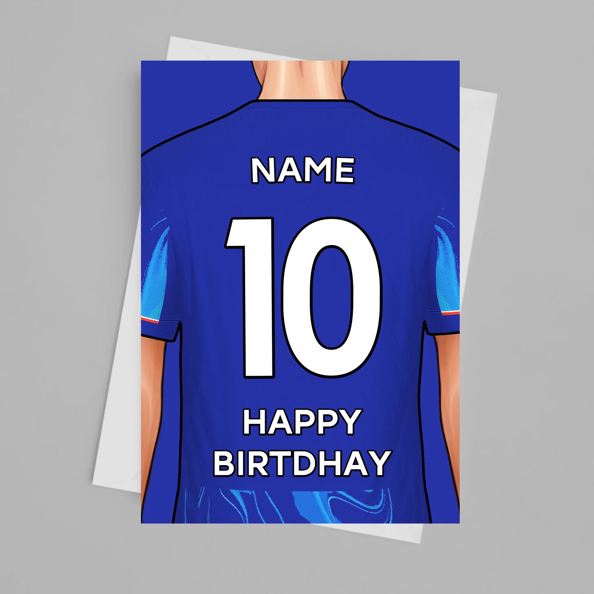 Chelsea Personalised Card Poster - Fans Favourites