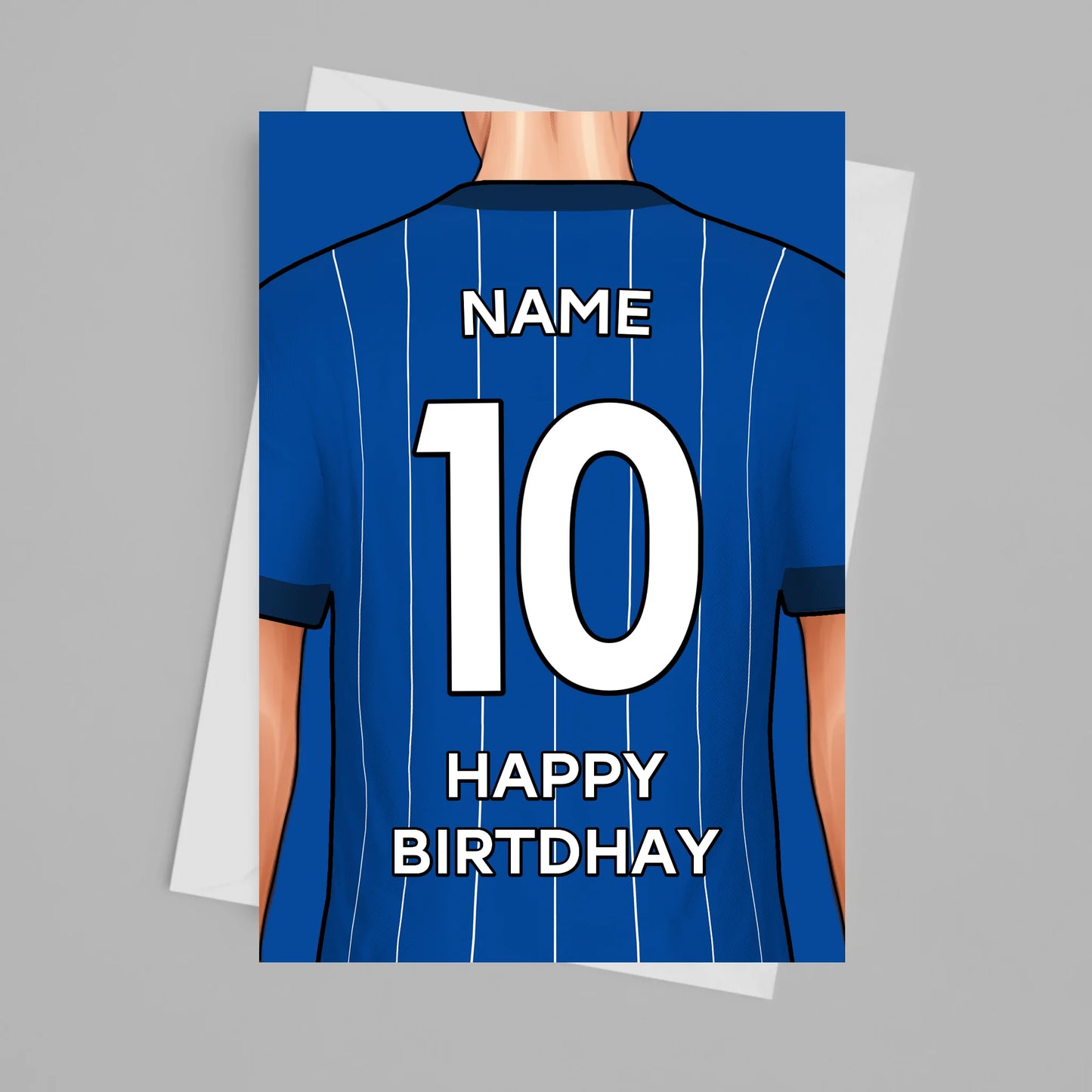 Ipswich Personalised Card Poster - Fans Favourites