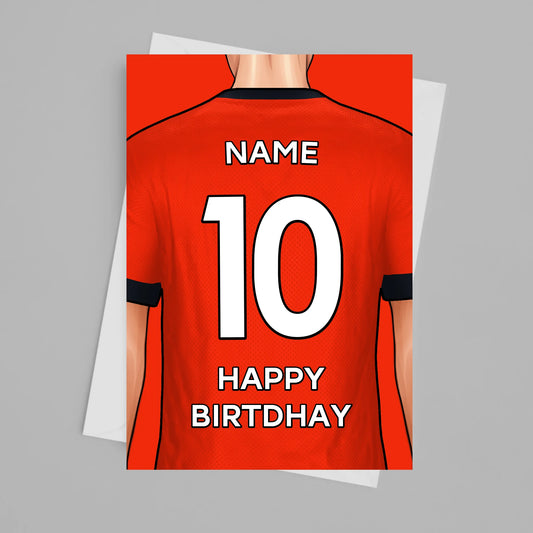 Luton Personalised Card Poster - Fans Favourites