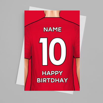 Nottingham Personalised Card Poster - Fans Favourites