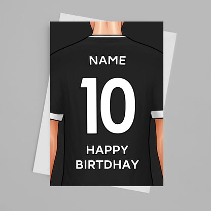 Notts County Personalised Card Poster - Fans Favourites