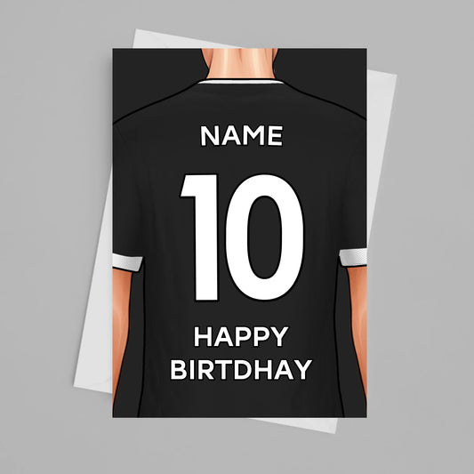 Notts County Personalised Card Poster - Fans Favourites