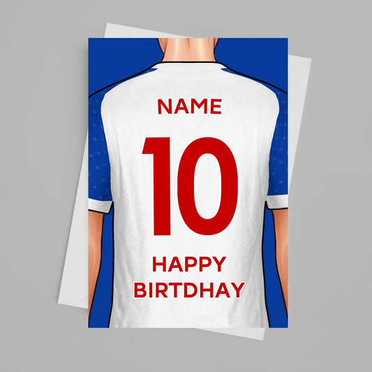 Reading Personalised Card Poster - Fans Favourites