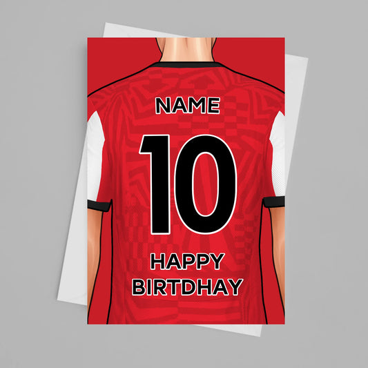 Southampton Personalised Card Poster - Fans Favourites