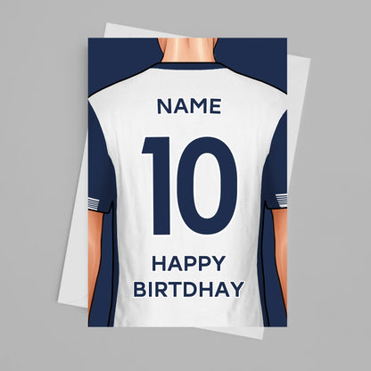 Tottenham Personalised Card Poster - Fans Favourites