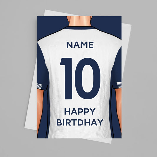 Tottenham Personalised Card Poster - Fans Favourites