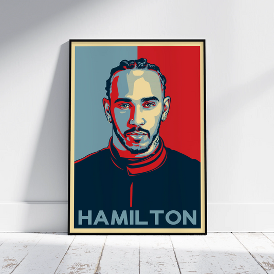 Lewis Hamilton - Hope Style Poster - Fans Favourites