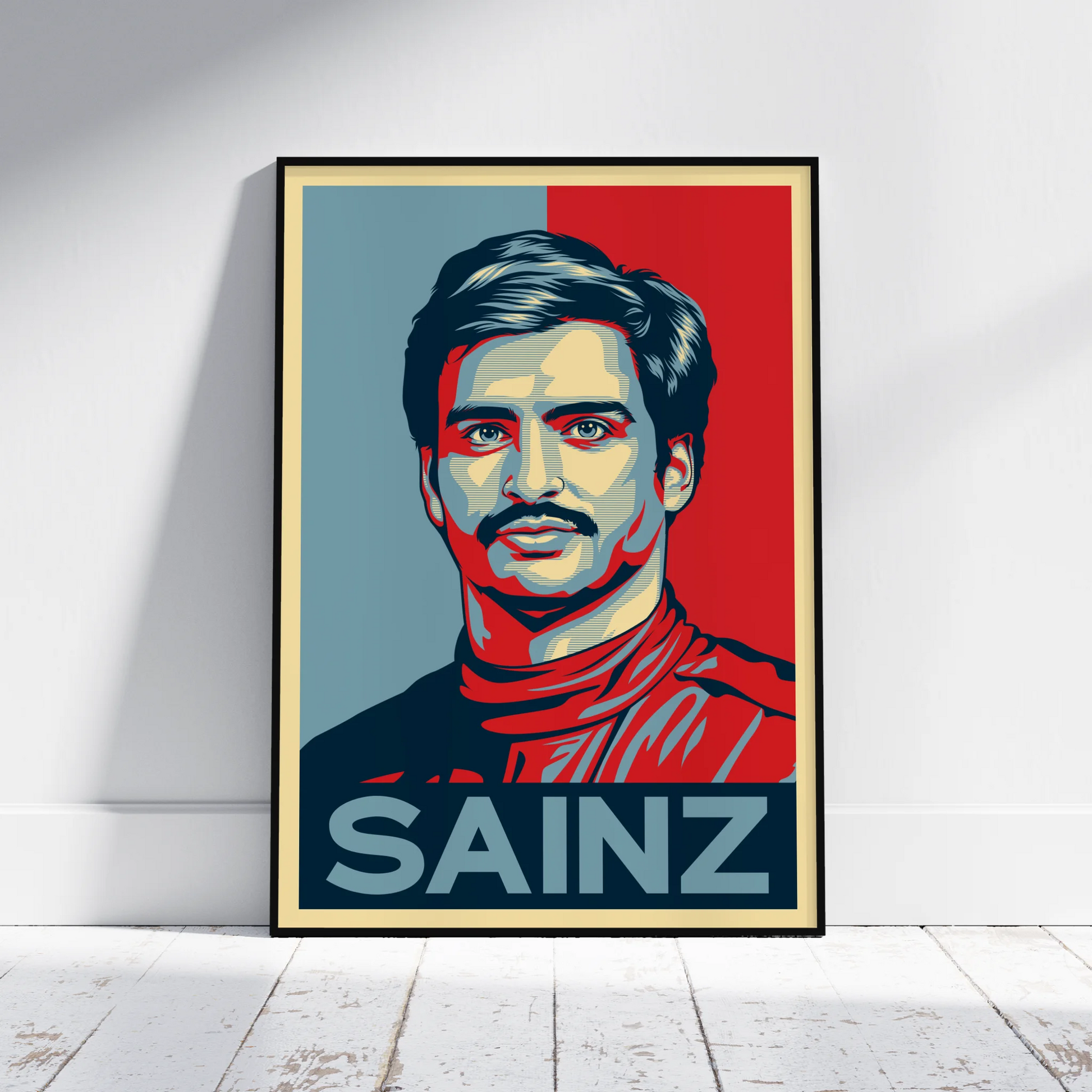 Carlos Sainz - Hope Style Poster - Fans Favourites