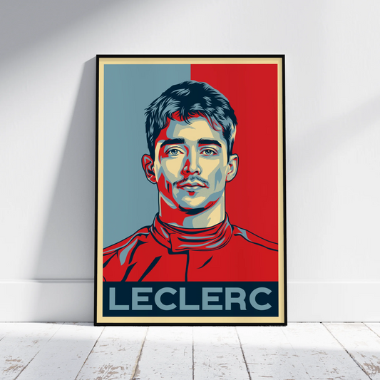 Charles Leclerc - Hope Style Poster - Fans Favourites