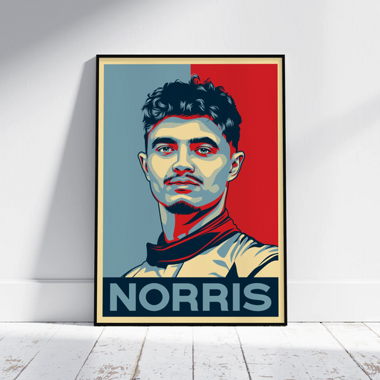 Lando Norris - Hope Style Poster - Fans Favourites