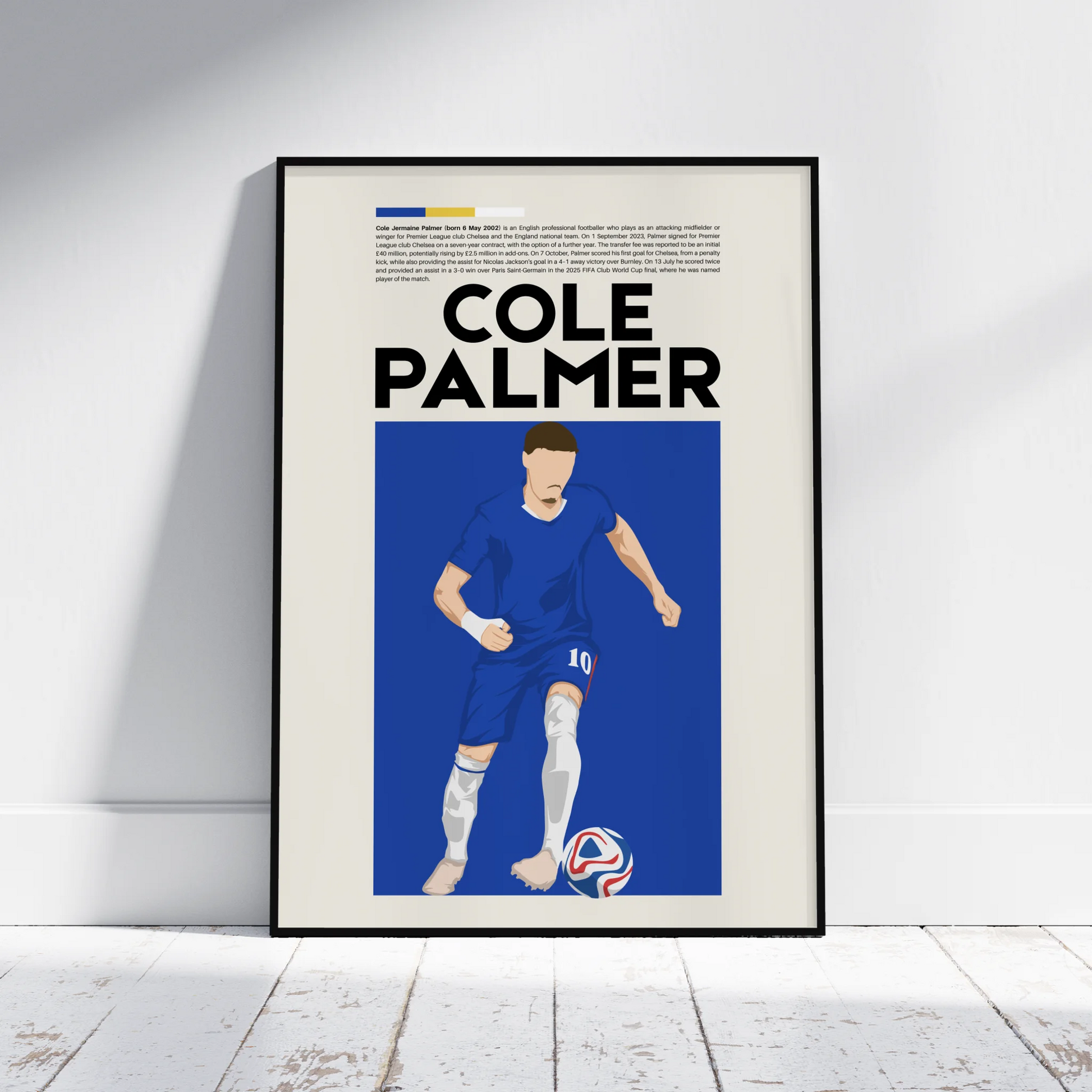Cole Palmer Chelsea - Minimalist Poster - Fans Favourites
