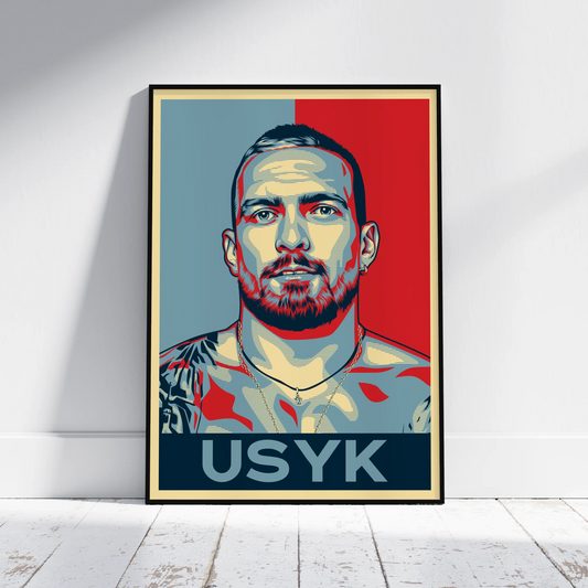 Oleksandr Usyk - Hope Style Poster - Fans Favourites