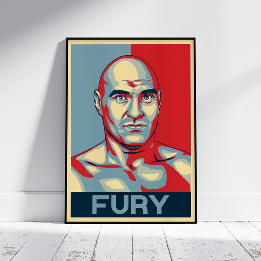 Tyson Fury - Hope Style Poster - Fans Favourites
