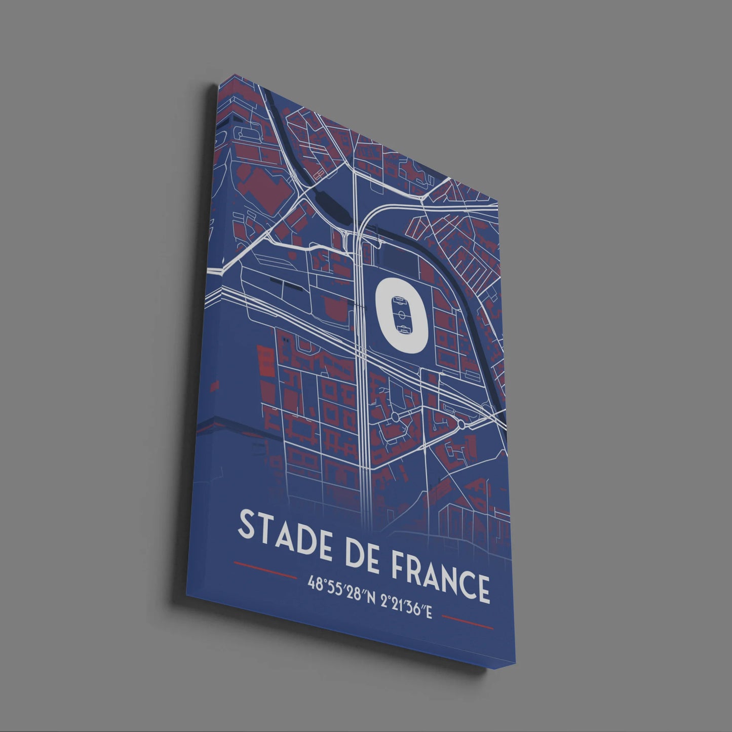 Stade de France - Stadium Map Poster - Fans Favourites