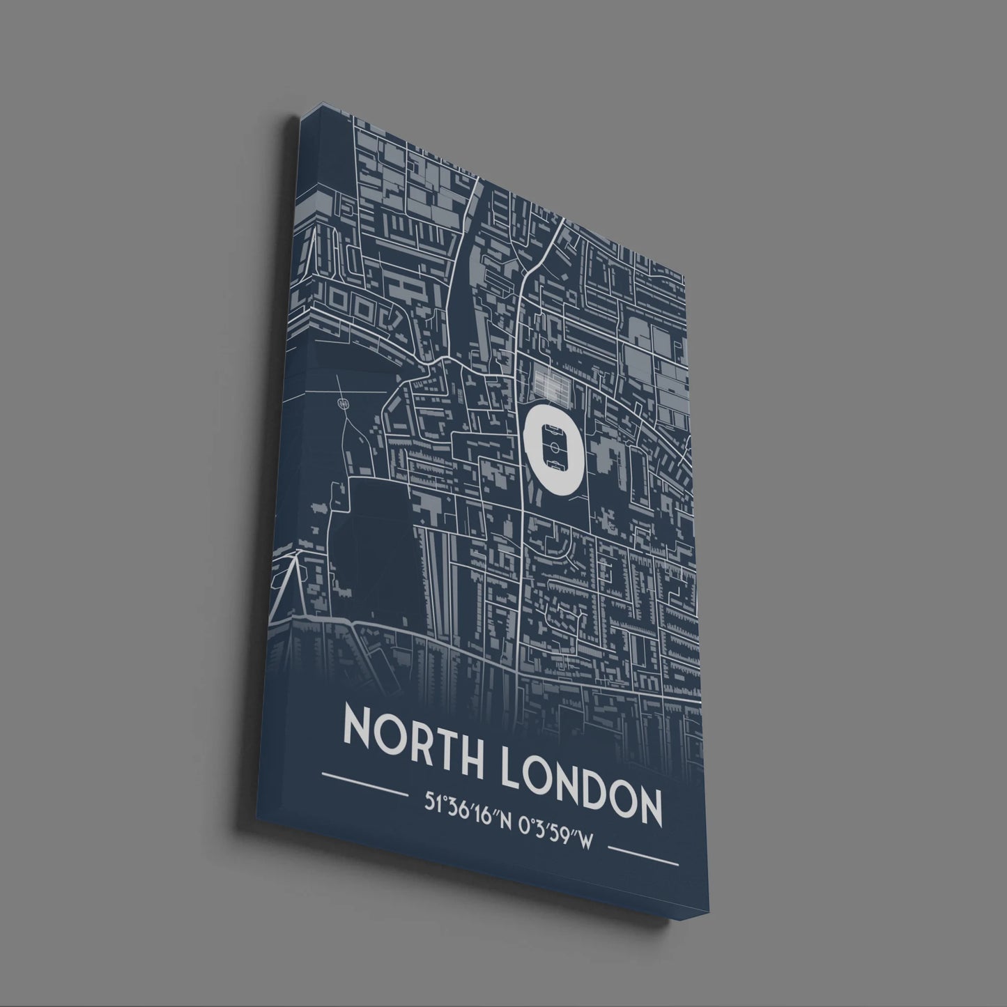 Tottenham - Stadium Map Poster - Fans Favourites