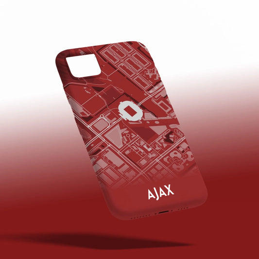 Ajax Stadium Map - Phone Case Poster - Fans Favourites