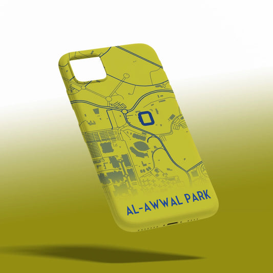 Al Nassr Stadium Map - Phone Case Poster - Fans Favourites