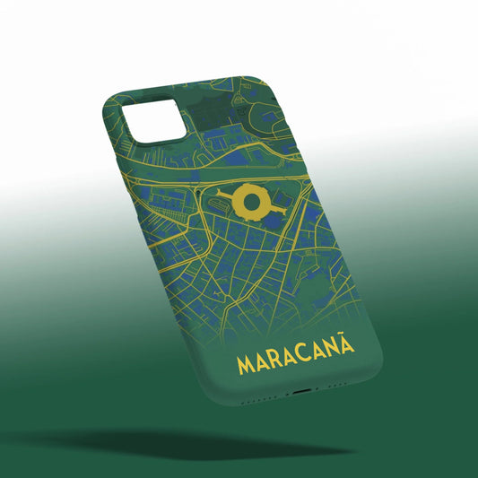 Brazil Stadium Map - Phone Case Poster - Fans Favourites