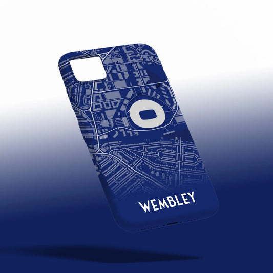England Stadium Map - Phone Case Poster - Fans Favourites