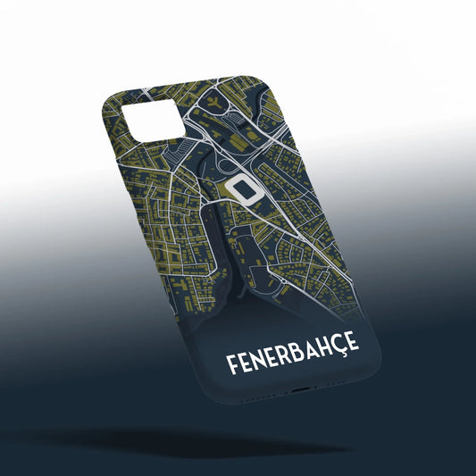 Fenerbahçe Stadium Map - Phone Case Poster - Fans Favourites