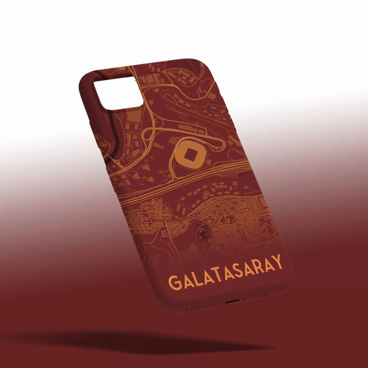 Galatasaray Stadium Map - Phone Case Poster - Fans Favourites