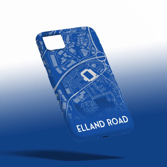Leeds Stadium Map - Phone Case Poster - Fans Favourites