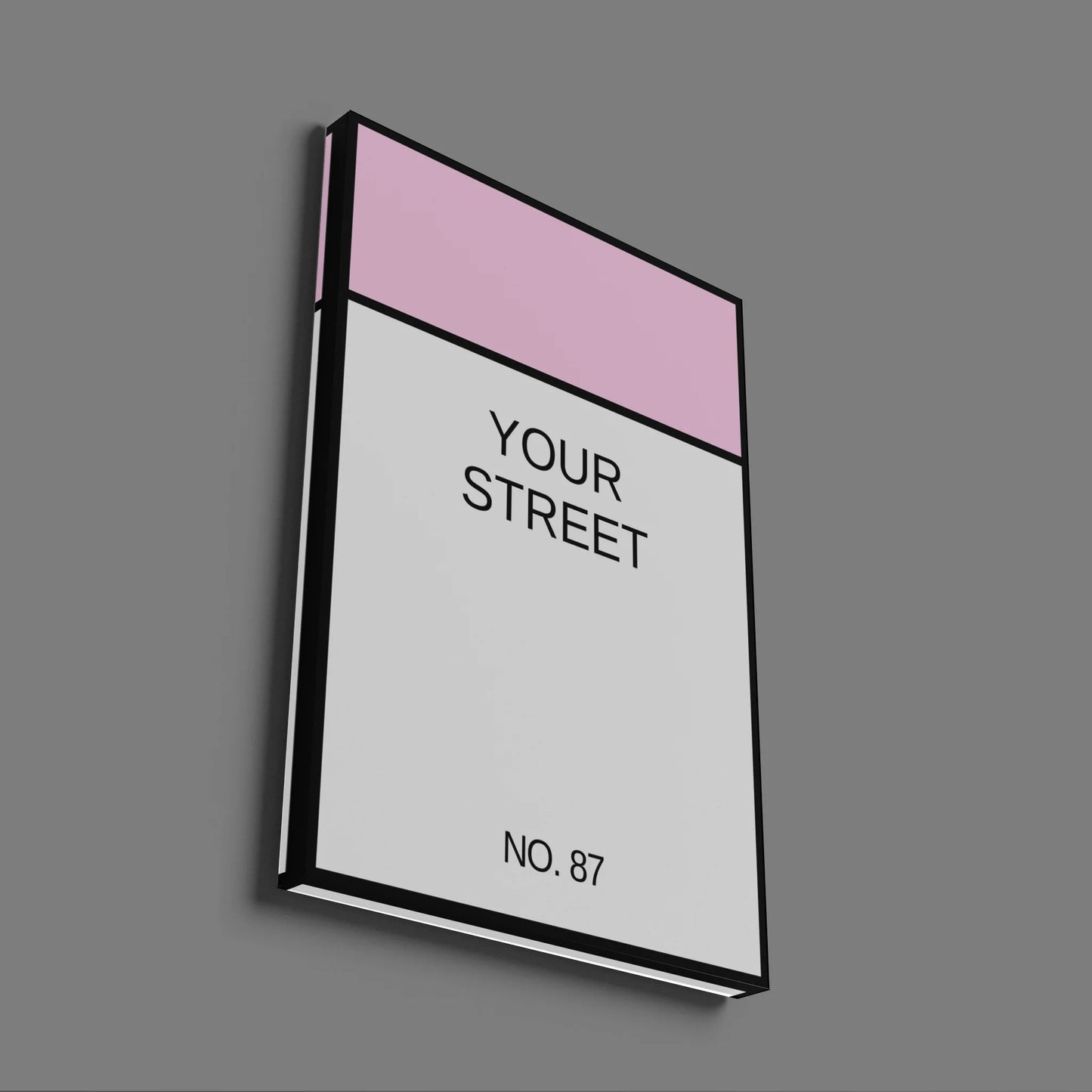 Street Name - Personalised Gift Poster - Fans Favourites