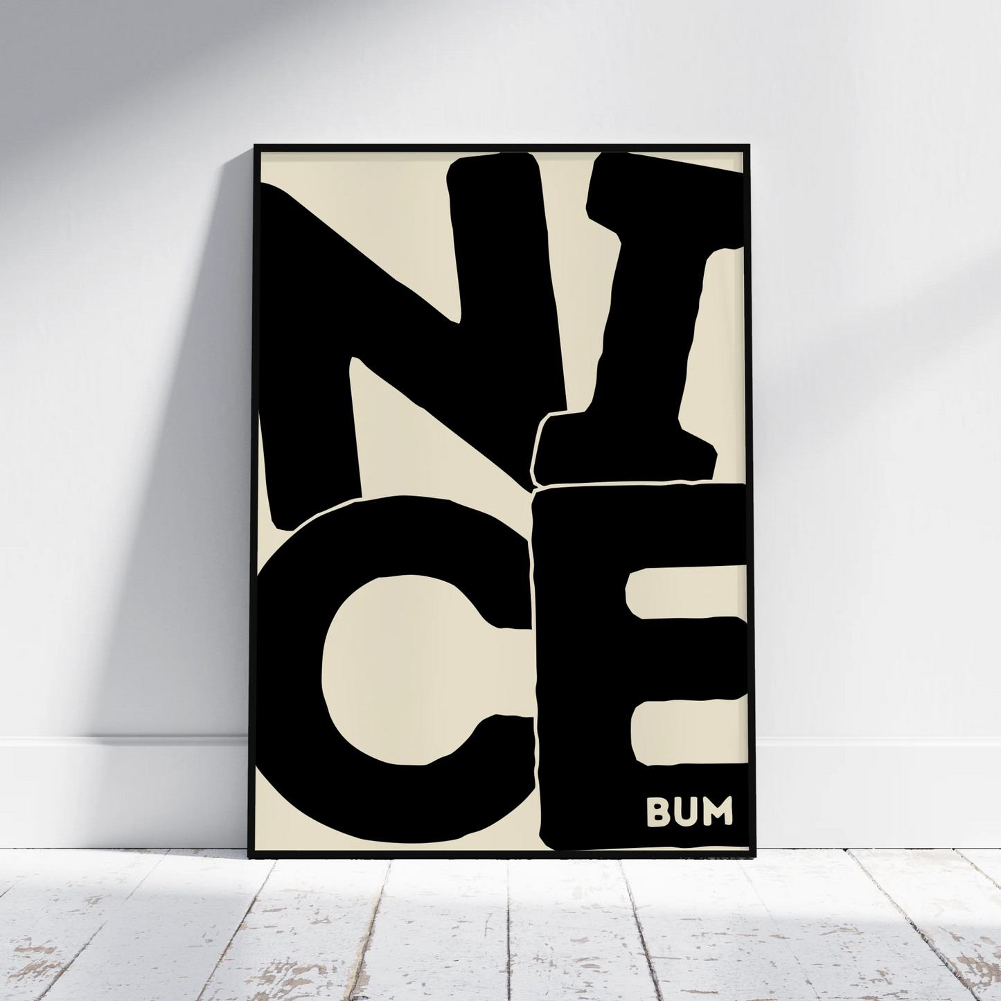 Nice Bum - Personalised Gift Poster - Fans Favourites