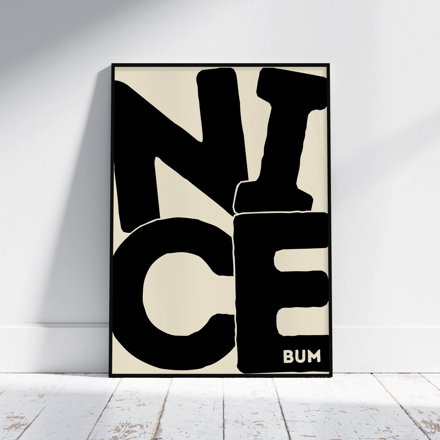 Nice Bum - Personalised Gift Poster - Fans Favourites