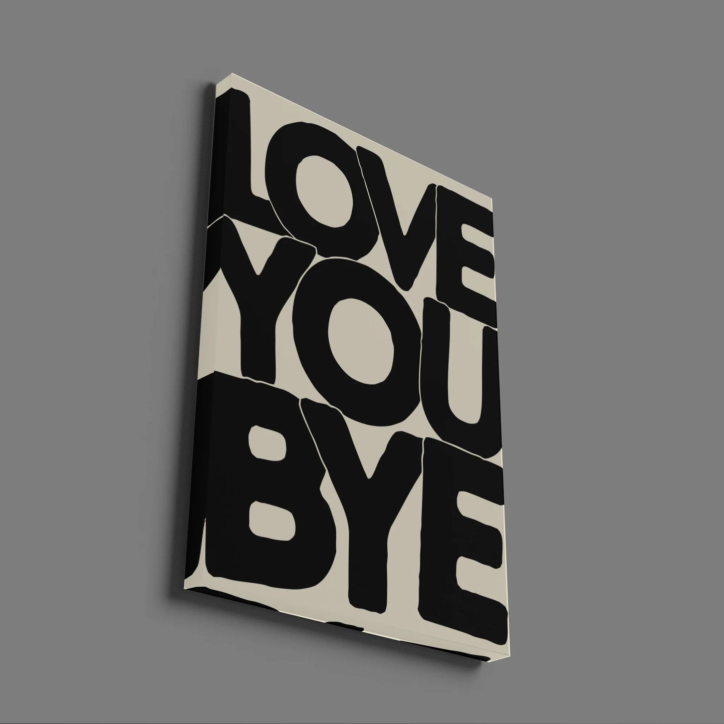 Love You Bye - Personalised Gift Poster - Fans Favourites