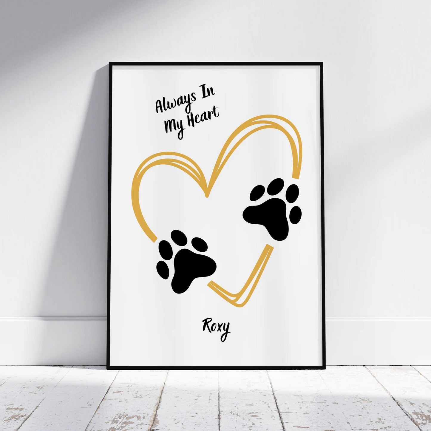 Pet Paw Prints - Personalised Gift