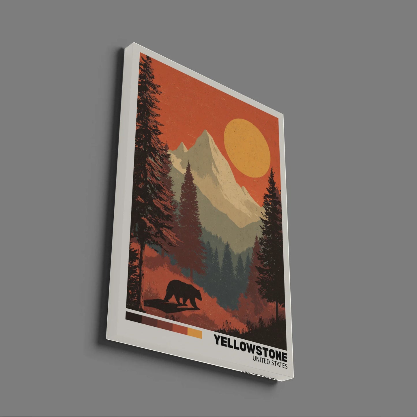Yellowstone - Travel Print