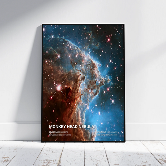 Monkey Head Nebula - Space Print