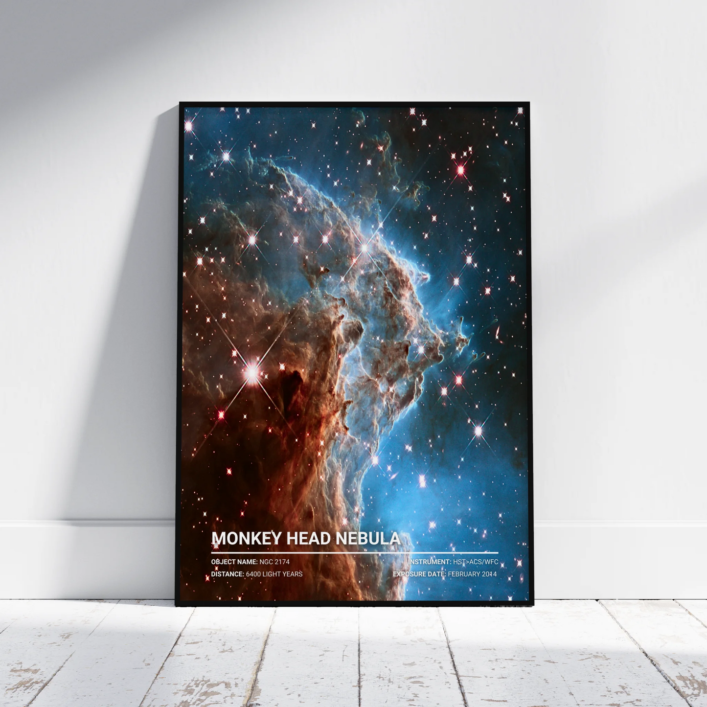 Monkey Head Nebula - Space Print