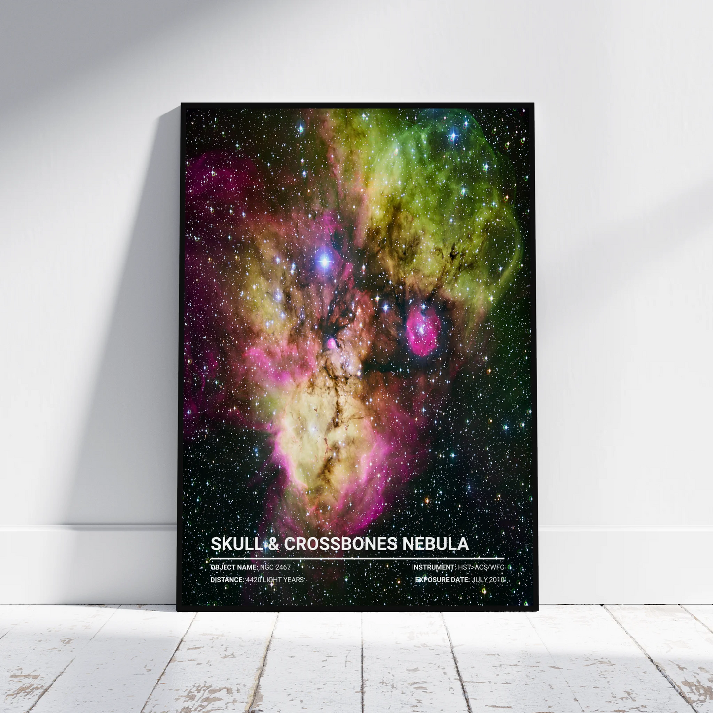 Skull & Crossbones Nebula - Space Print