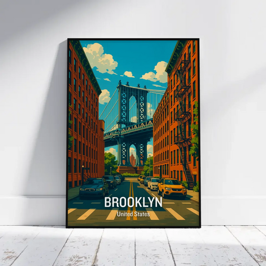 Brooklyn - Travel Print