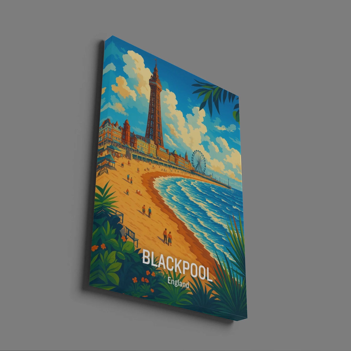 Blackpool - Travel Print