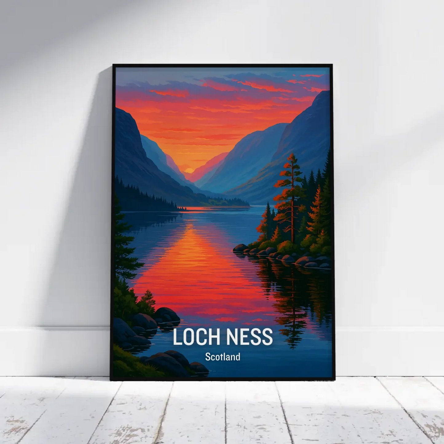 Loch Ness - Travel Print