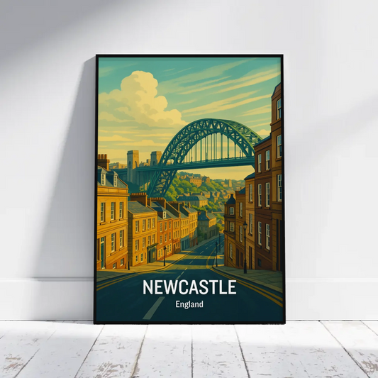 Newcastle - Travel Print