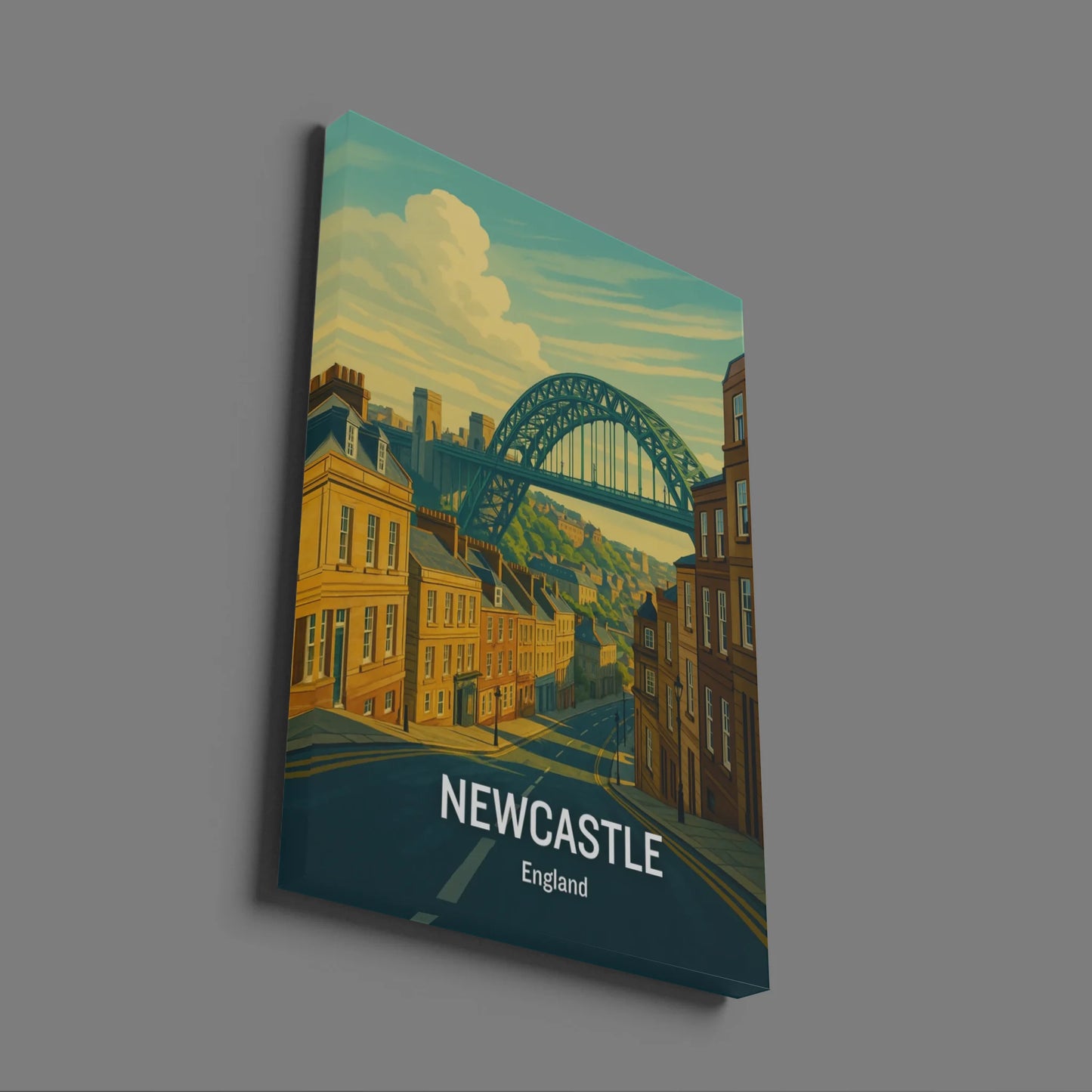 Newcastle - Travel Print