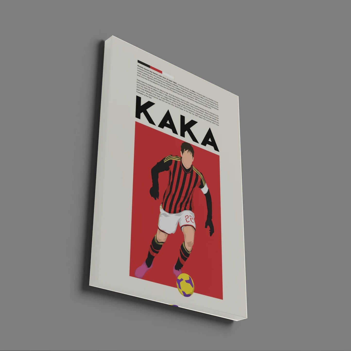 Kaka AC Milan - Minimalist