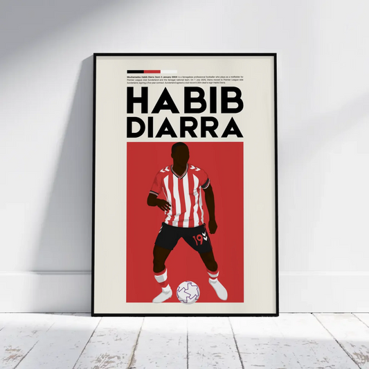 Habib Diarra Sunderland - Minimalist