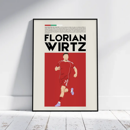 Florian Wirtz Liverpool - Minimalist