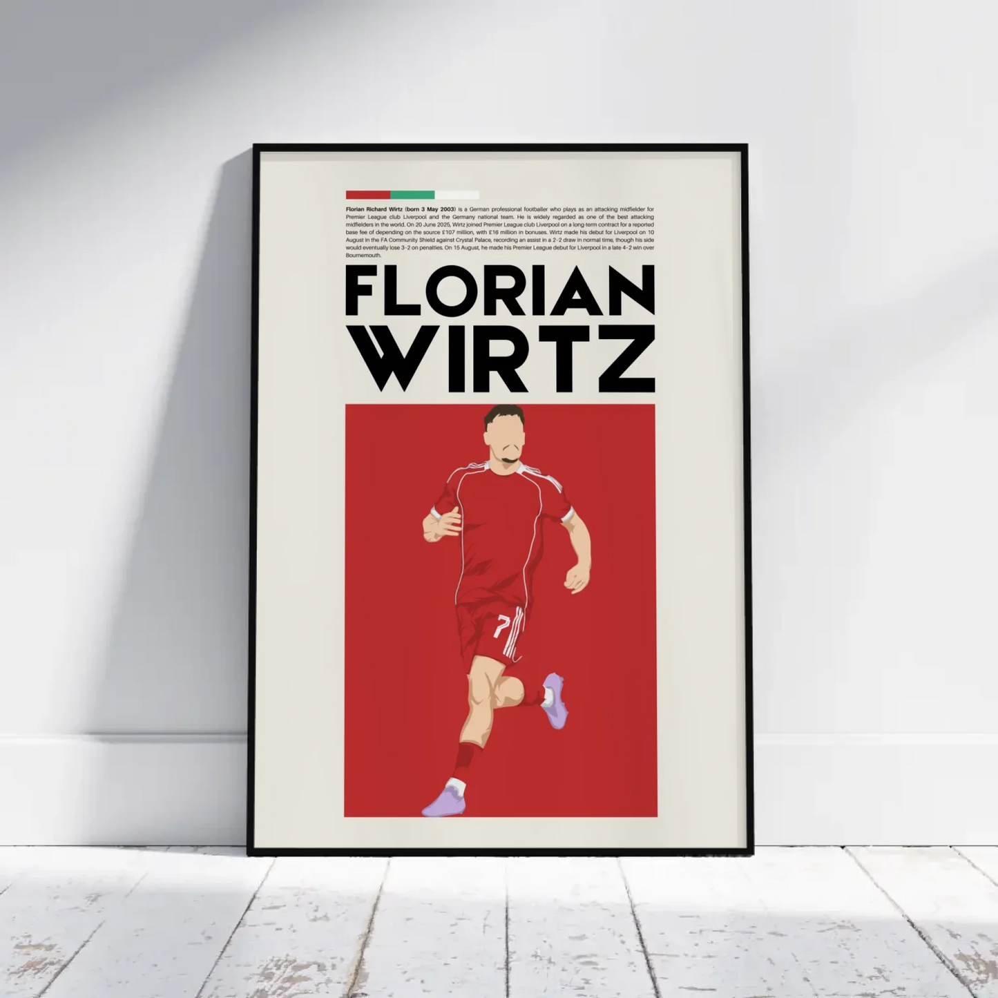Florian Wirtz Liverpool - Minimalist